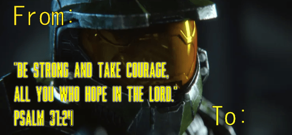 A close up of Halo's Masterchief